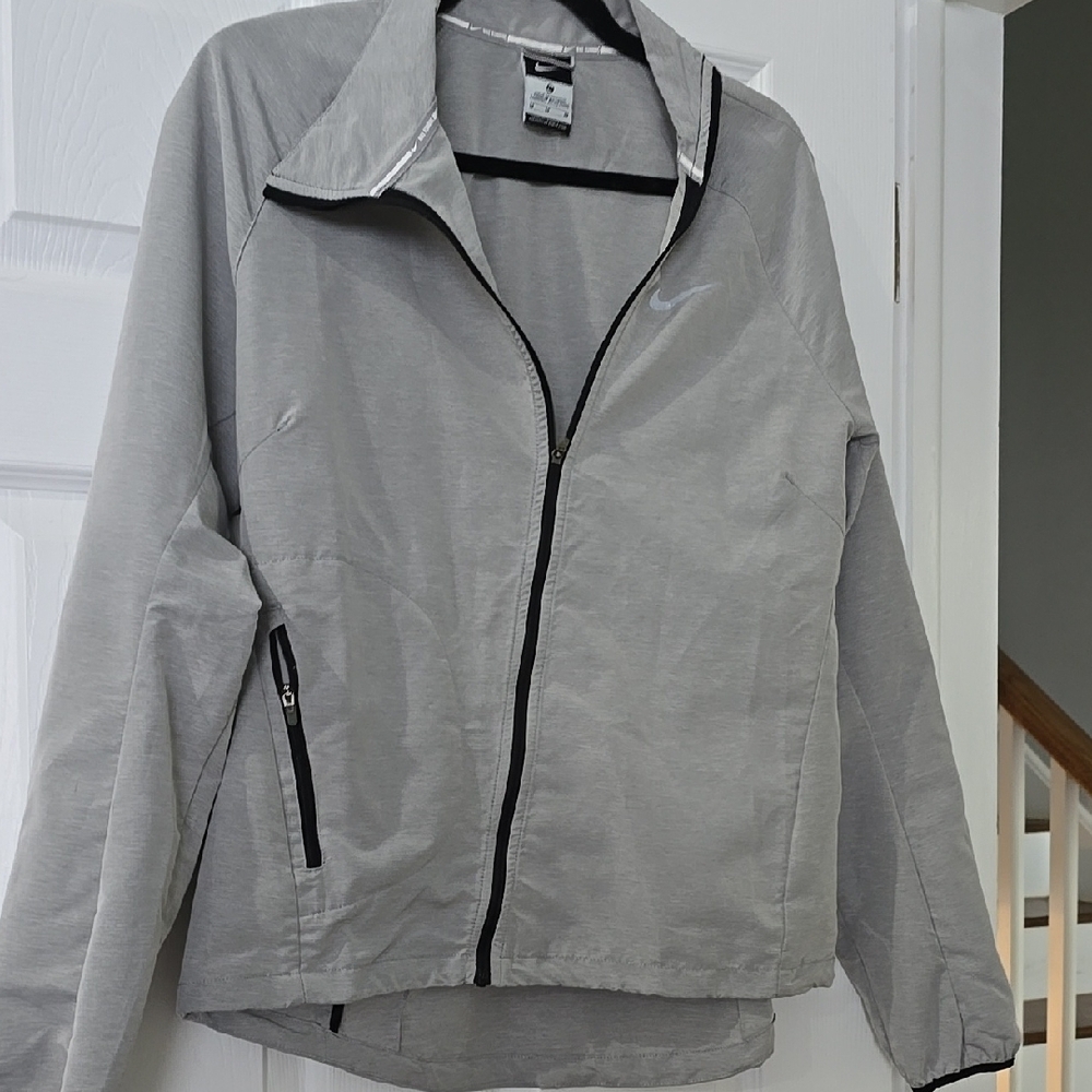 Nike Gray Zip-Up Jacket